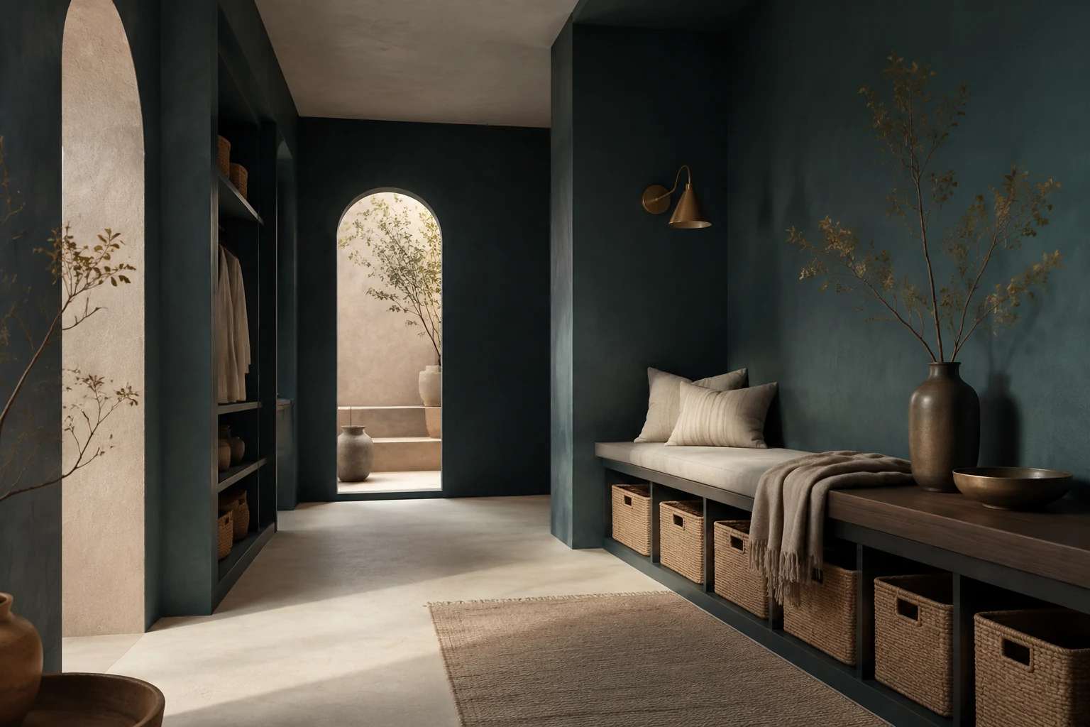 A place to arrive — interior composition 1