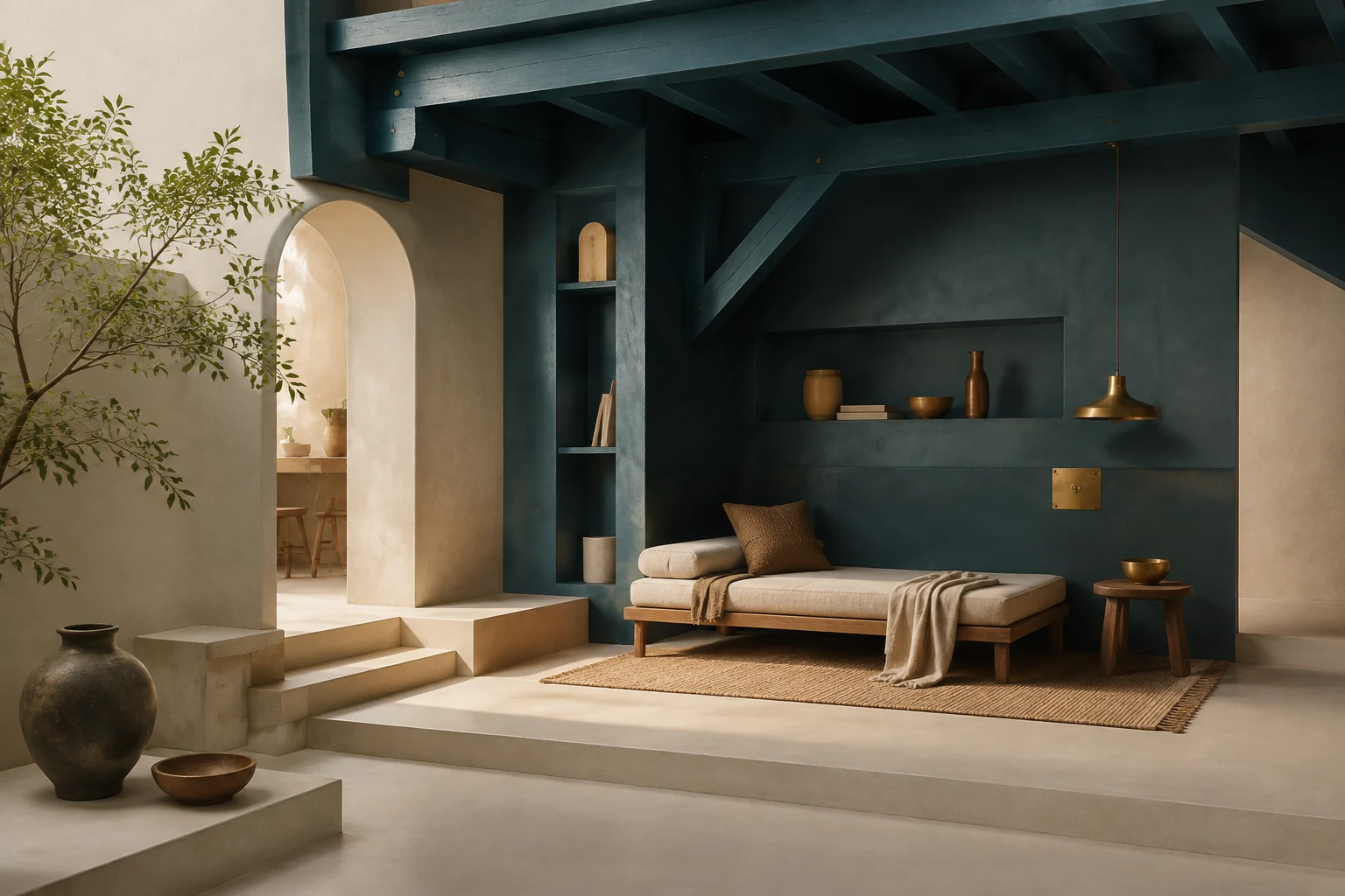 A place to arrive — interior composition 2