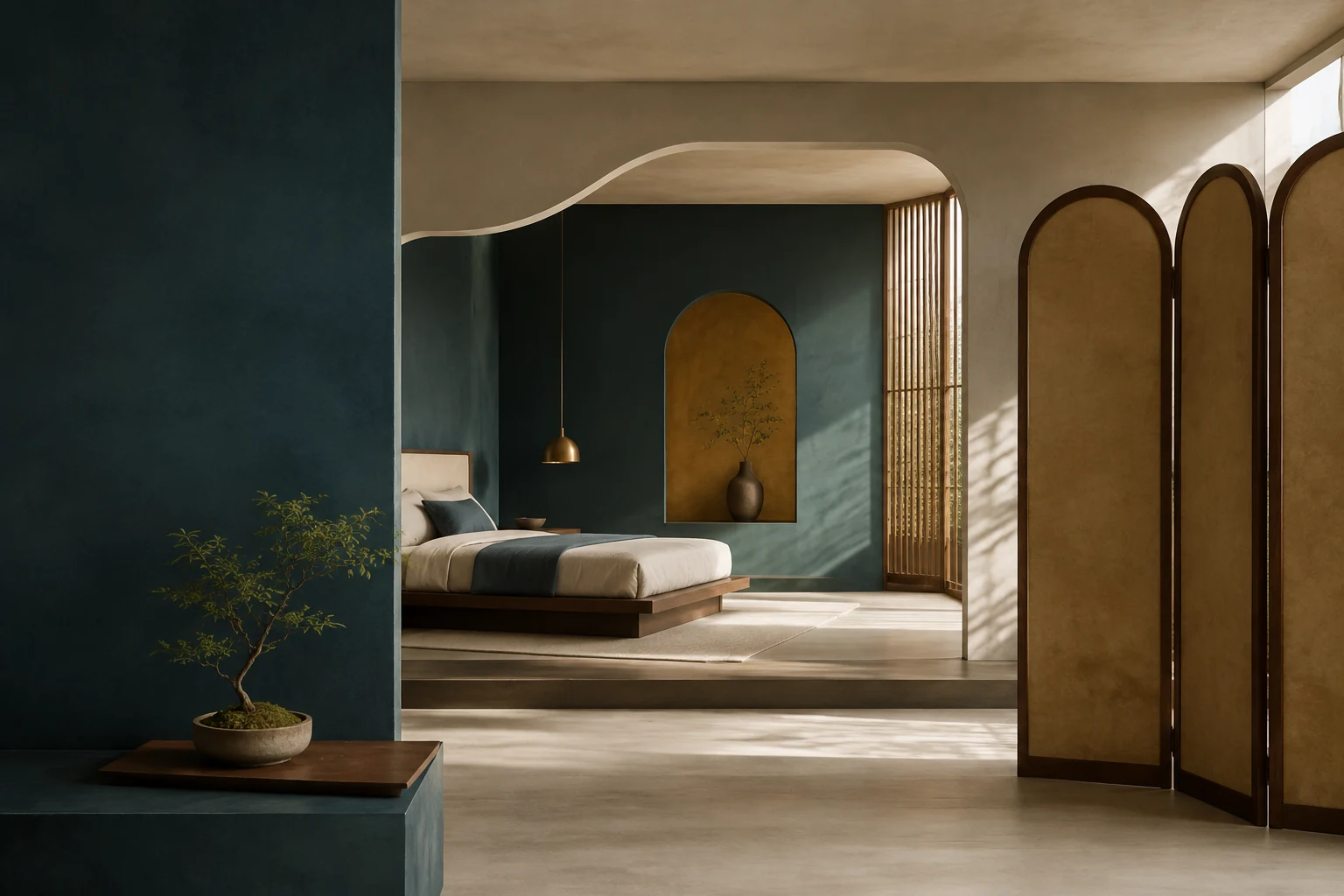A place to arrive — interior composition 3