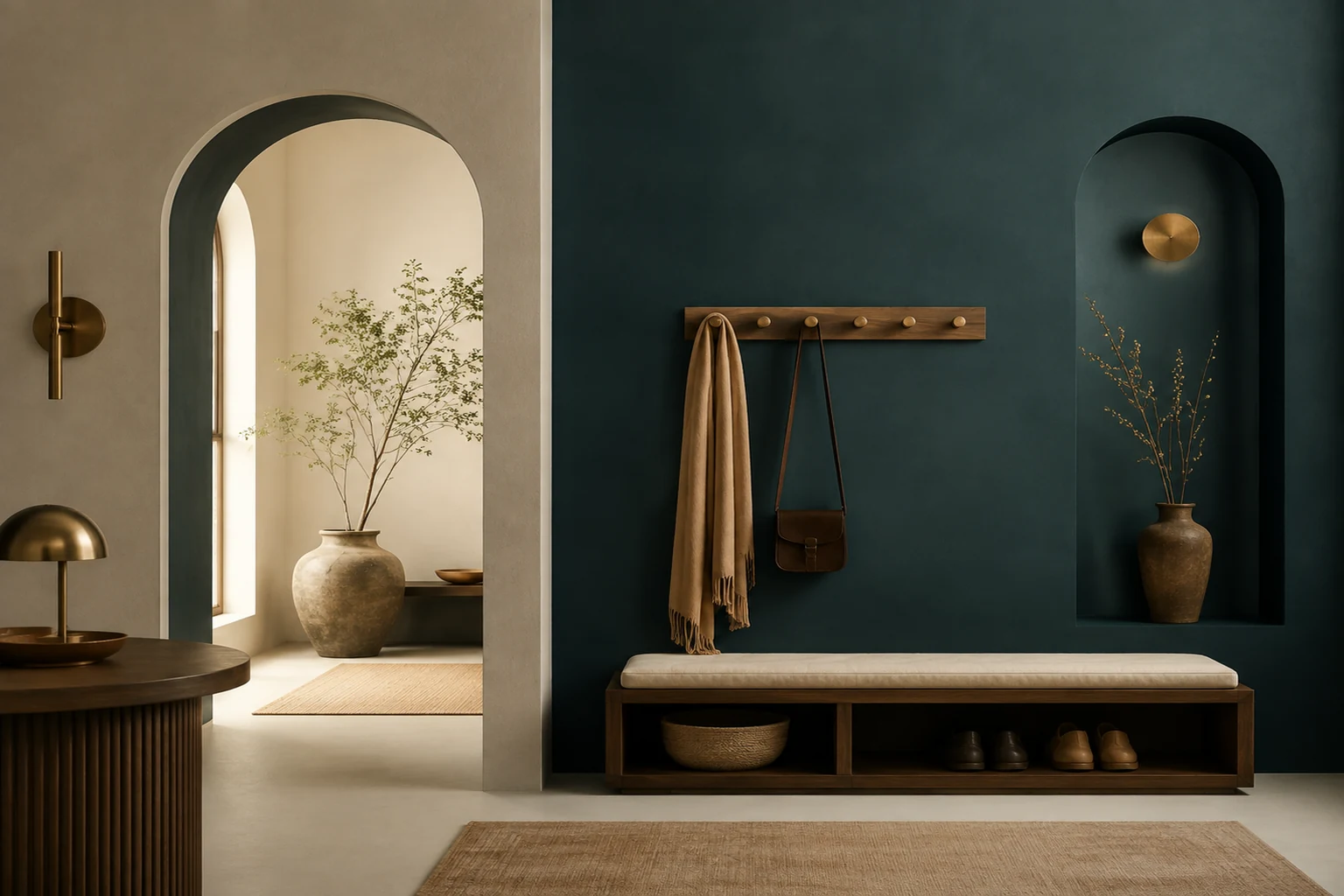A place to arrive — interior composition 4
