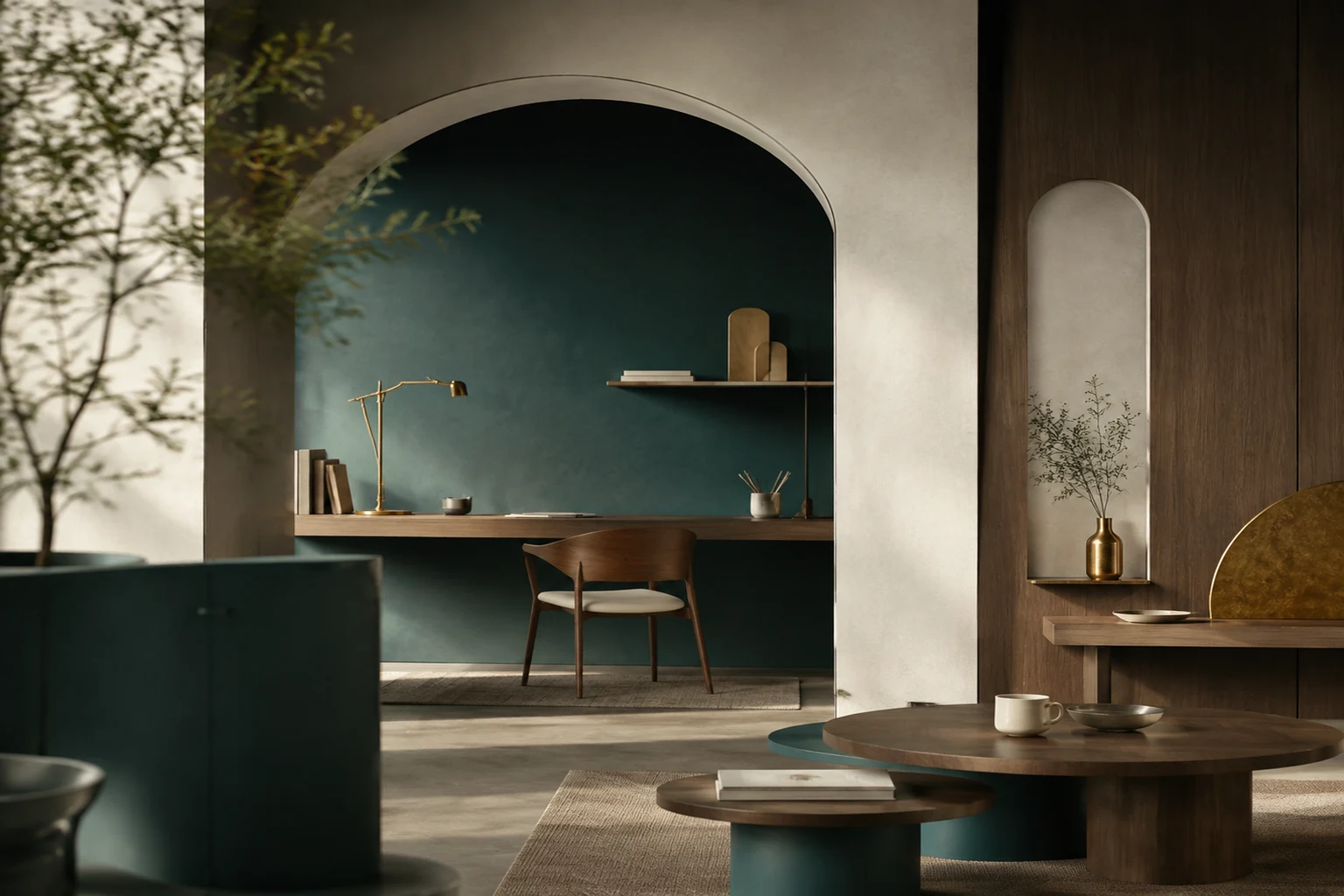 A place to focus — interior composition 1