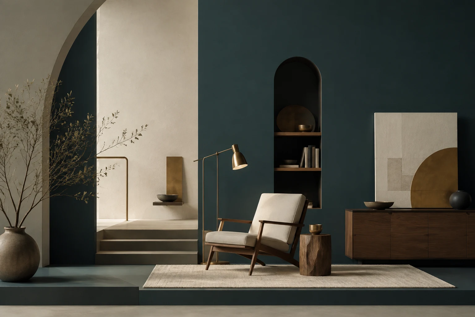 A place to focus — interior composition 2