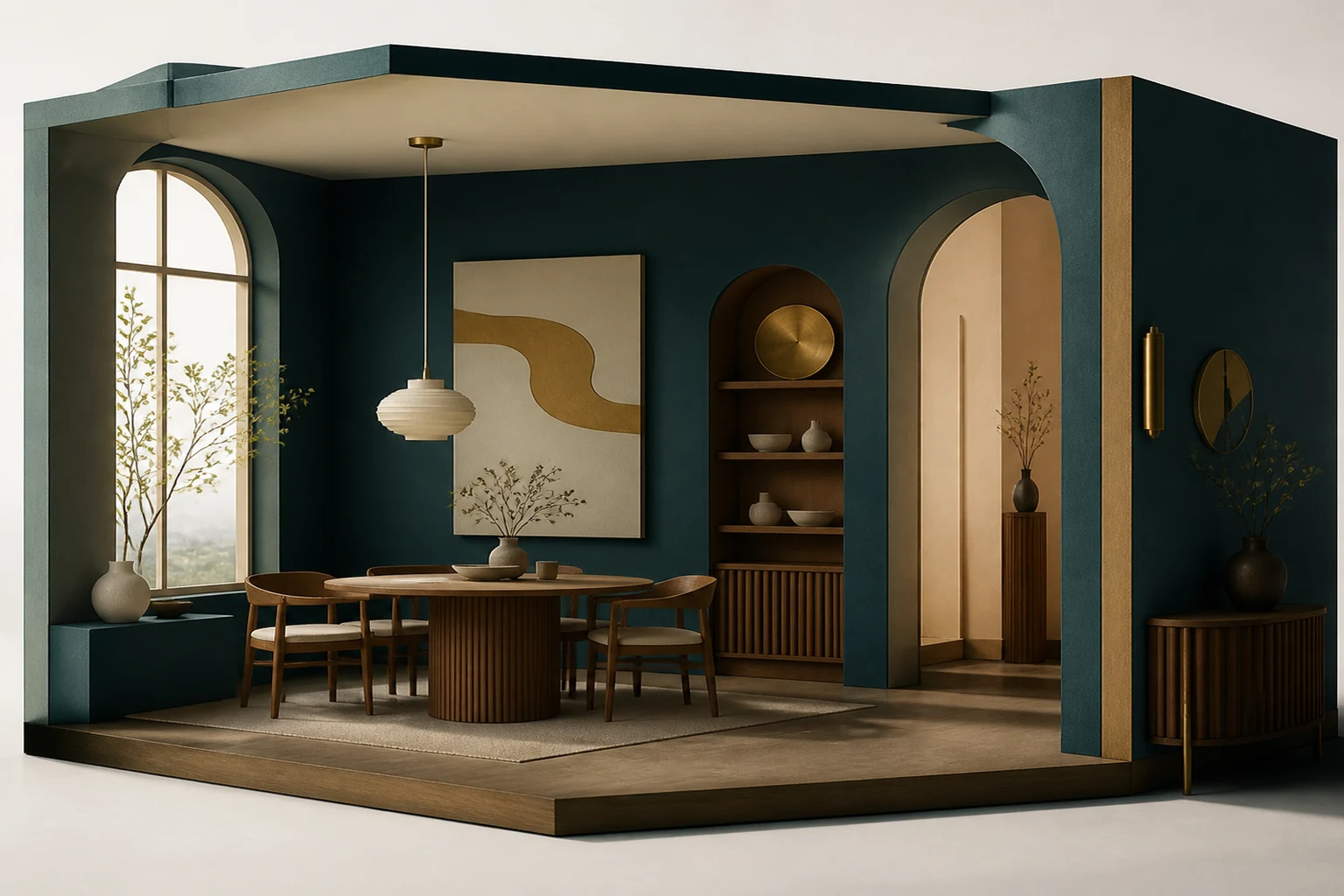 A place to focus — interior composition 3