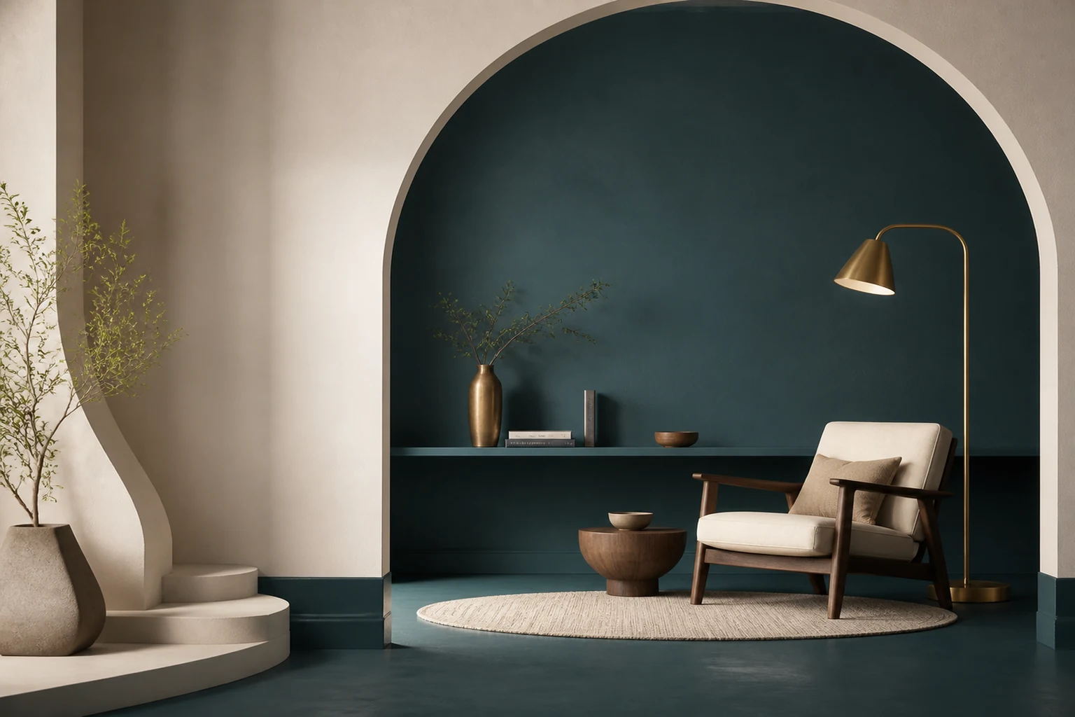 A place to pause — interior composition 3