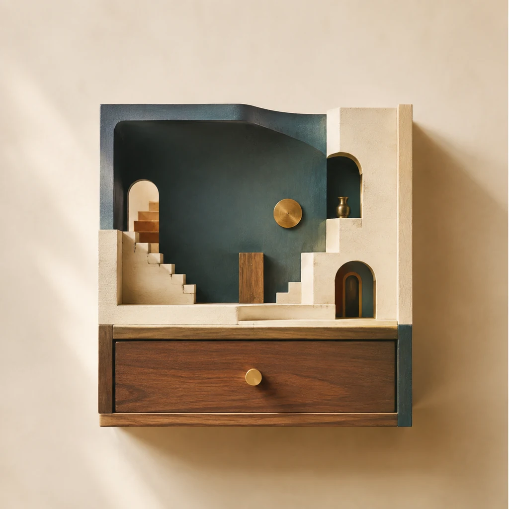 Architectural still life accompanying about this policy